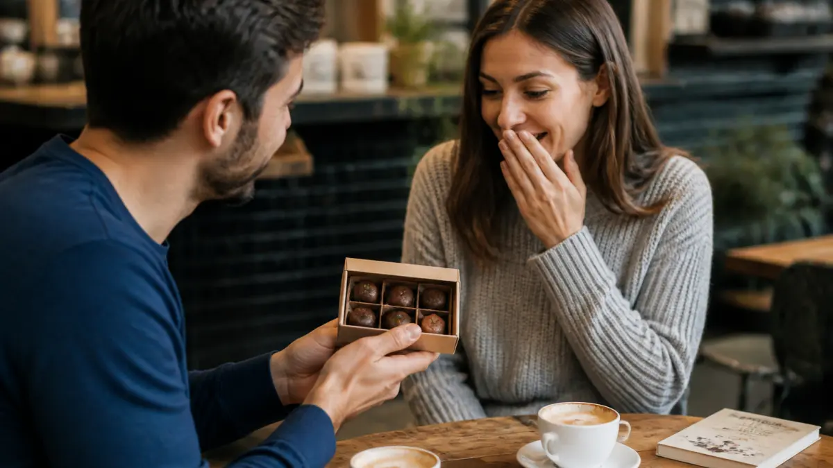Le petit cadeau qui fait mouche au premier rendez-vous