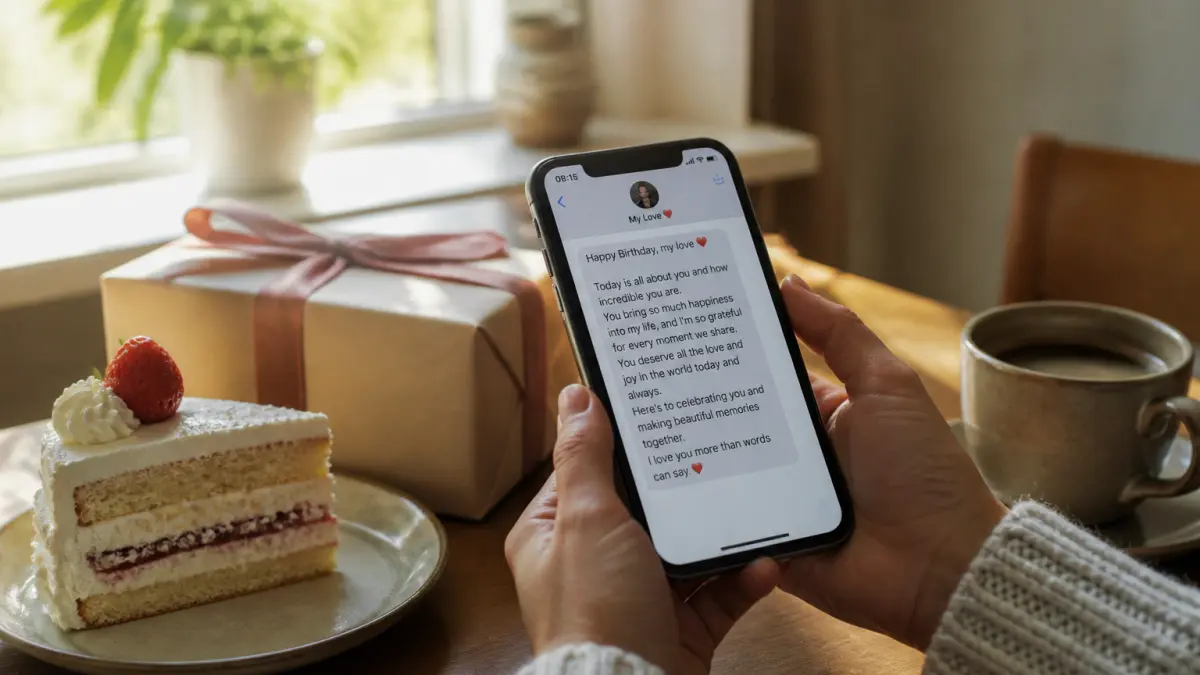 Joyeux anniversaire mon amour : 5 textes touchants pour le surprendre