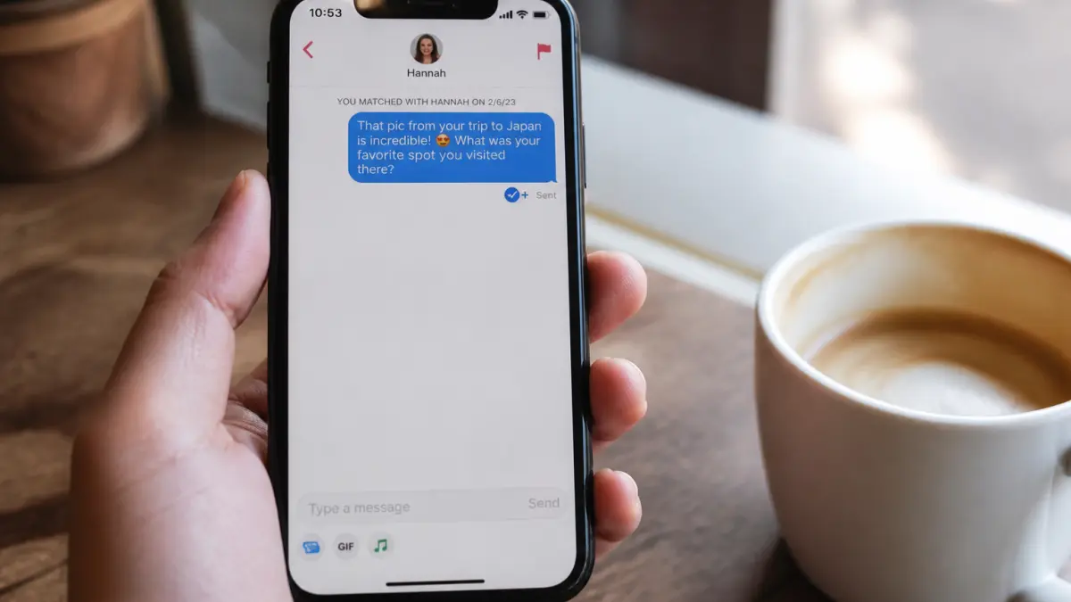 Premier message sur Tinder : les phrases qui font la différence